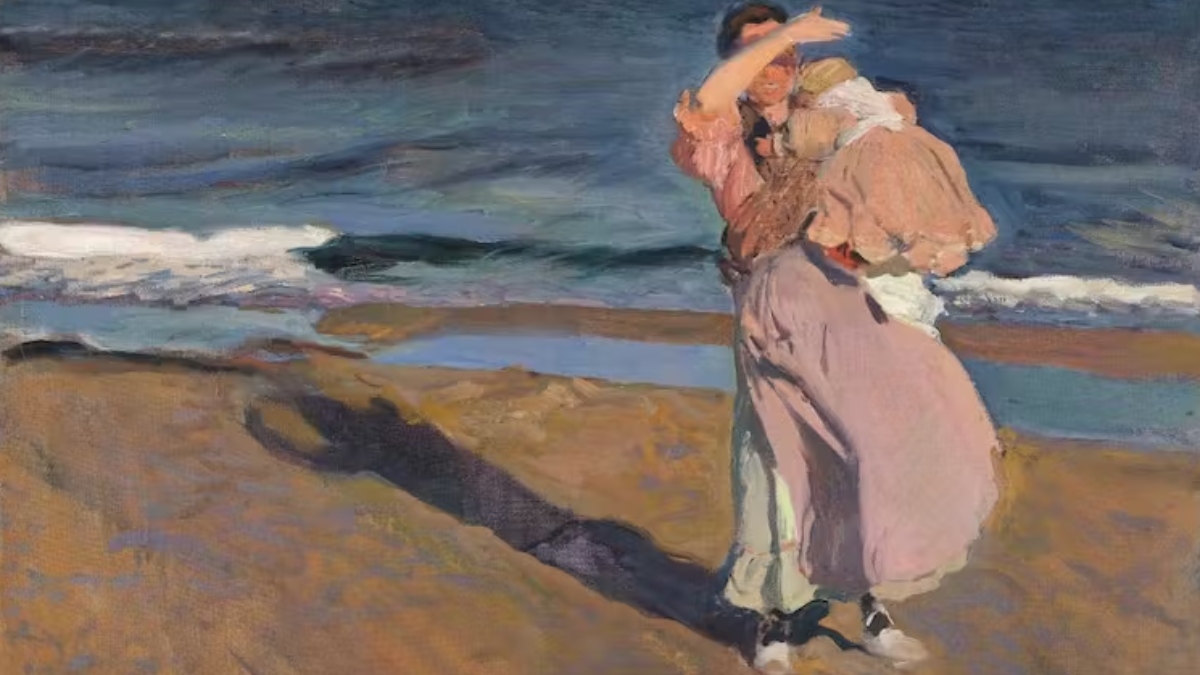 ‘Pescadora con su hijo’, de 1908 (Joaquín Sorolla)
