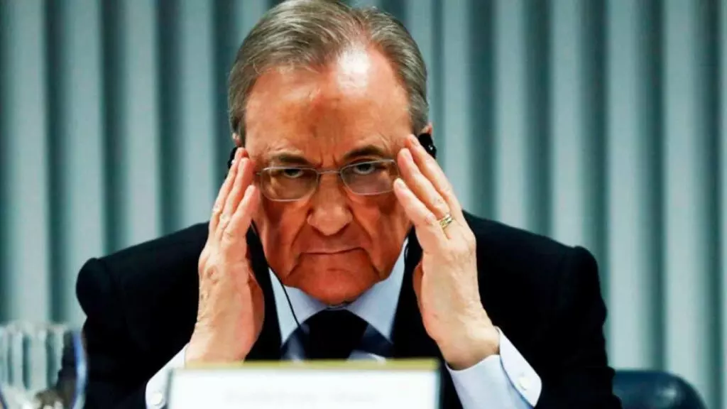 El presidente del Real Madrid, Florentino Pérez.