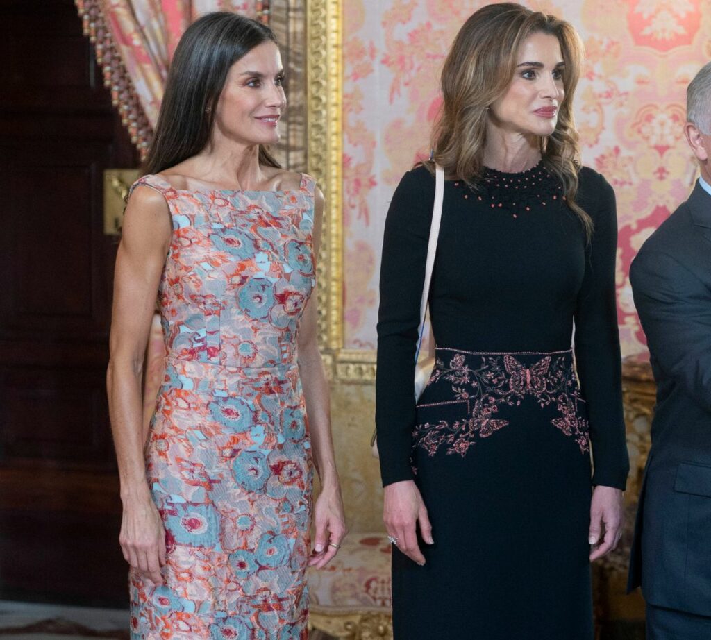 La reina Letizia y Rania de Jordania