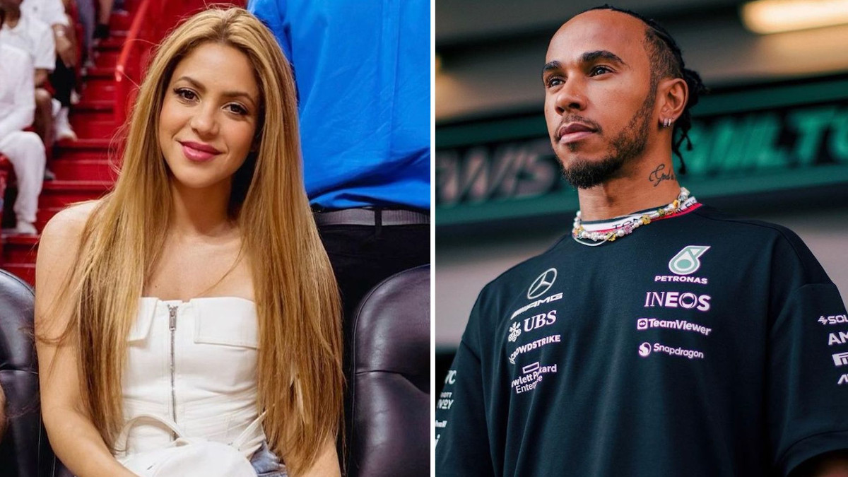 Shakira y Hamilton ya no esconden su relación