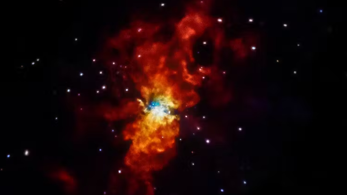 Supernova SN 2014J, detectada en la Galaxia Messier 82