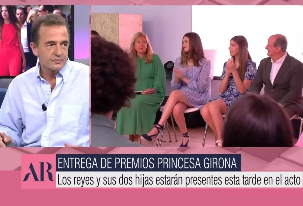 Alessandro Lequio critica los vestidos de la princesa Leonor y la infanta Sofía y los zapatos