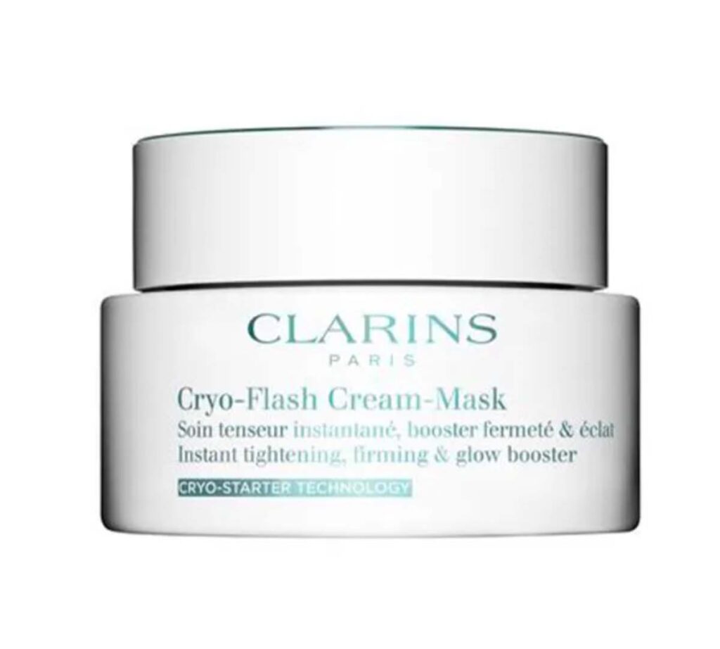 cosméticos refrescantes e produtos de beleza: máscara de creme Cryo-Flash