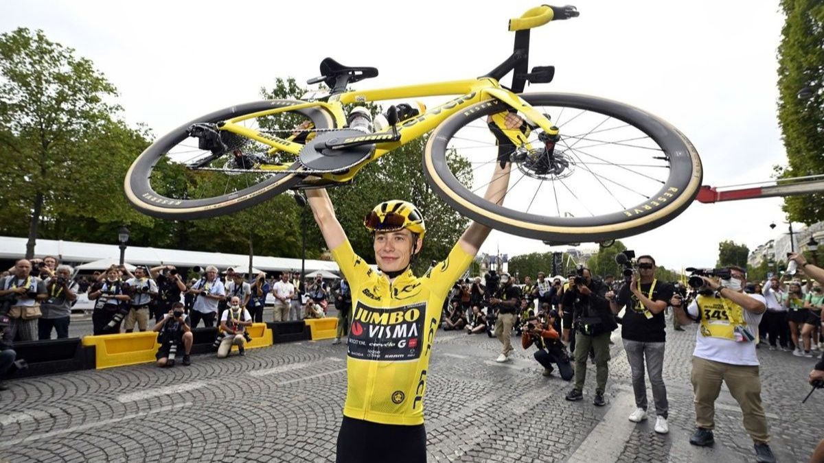 Jonas Vingegaard, ganador del Tour de Francia.