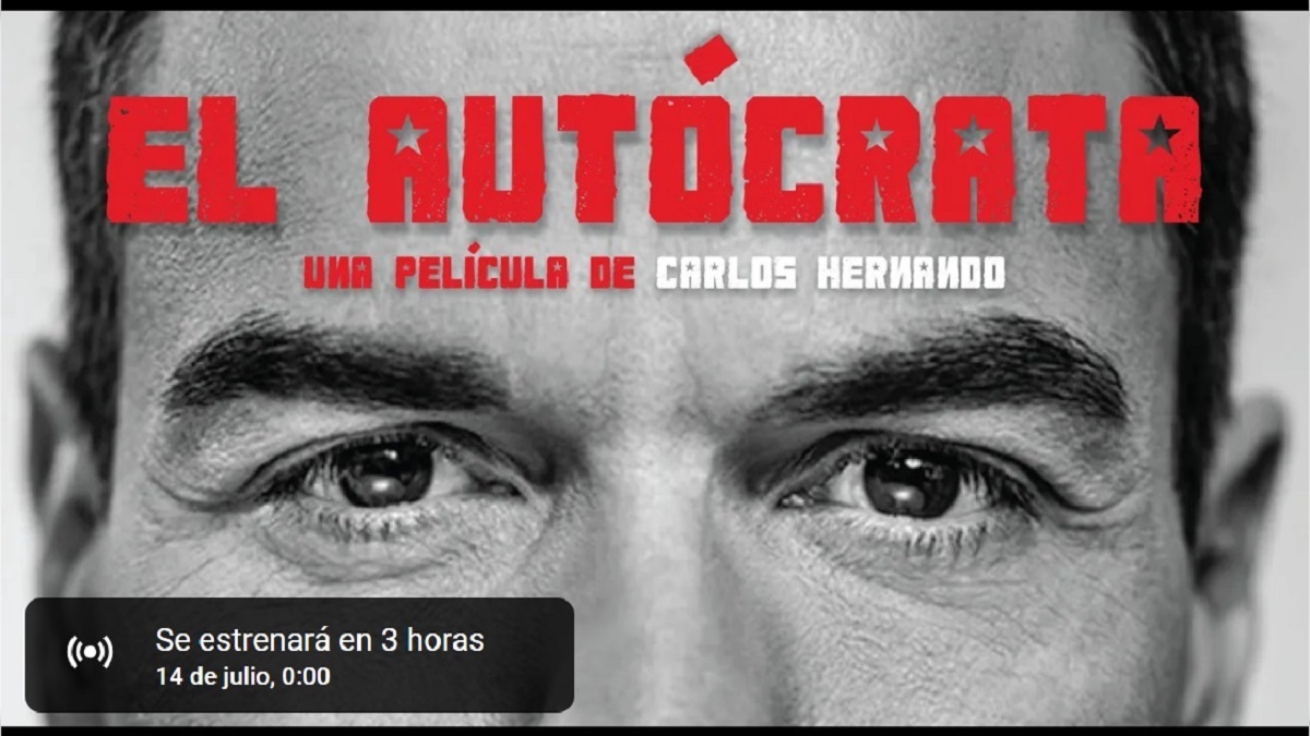Pantalla de espera de 'El Autócrata', el documental sobre Pedro Sánchez de Carlos Hernando, en Youtube