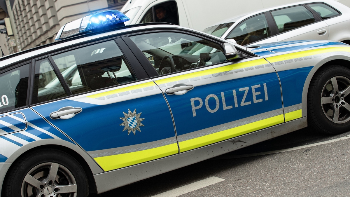 Coche de la Policía alemana