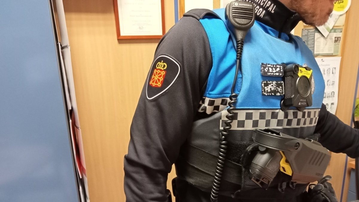 Agente de la Policía Municipal de Pamplona