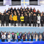 Montaje: Visitas del Colegio de Comisarios de la CE a Suecia y a España