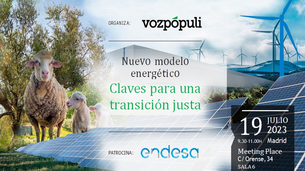 Vozpópuli, con el patrocinio de Endesa, organiza el coloquio ‘Nuevo modelo energético Claves para una transición justa’