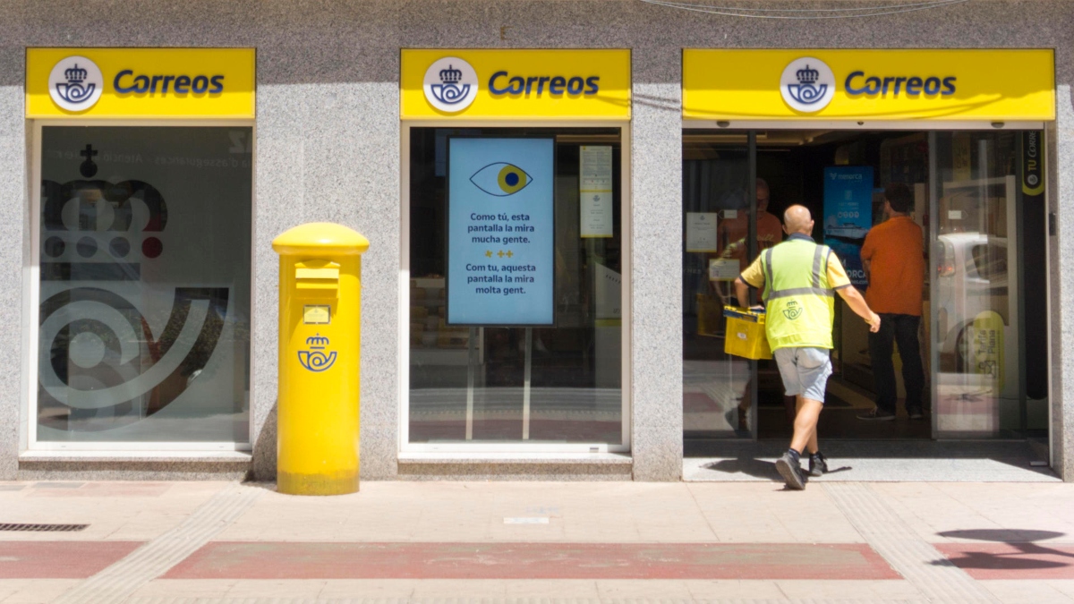 Oficina de Correos en Menorca