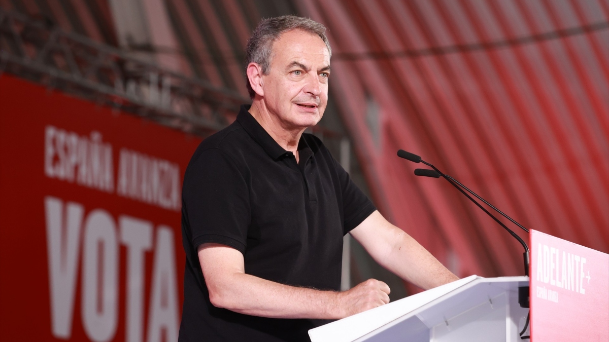 El expresidente del Gobierno José Luis Rodríguez Zapatero