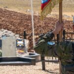 Monolito en homenaje a los miembros del Ejército español asesinados en el Líbano