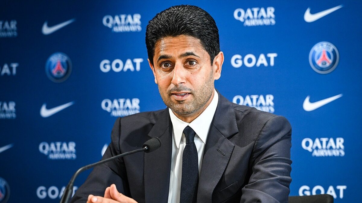 El qatarí Nasser Al-Khelaïfi, presidente del Paris Saint-Germain