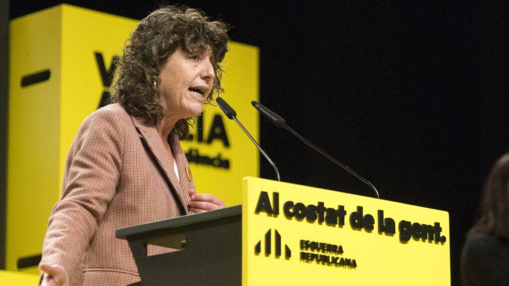 Teresa Jordà, portavoz de ERC en el Congreso.