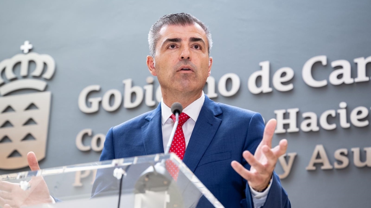 El vicepresidente de Canarias, Manuel Domínguez