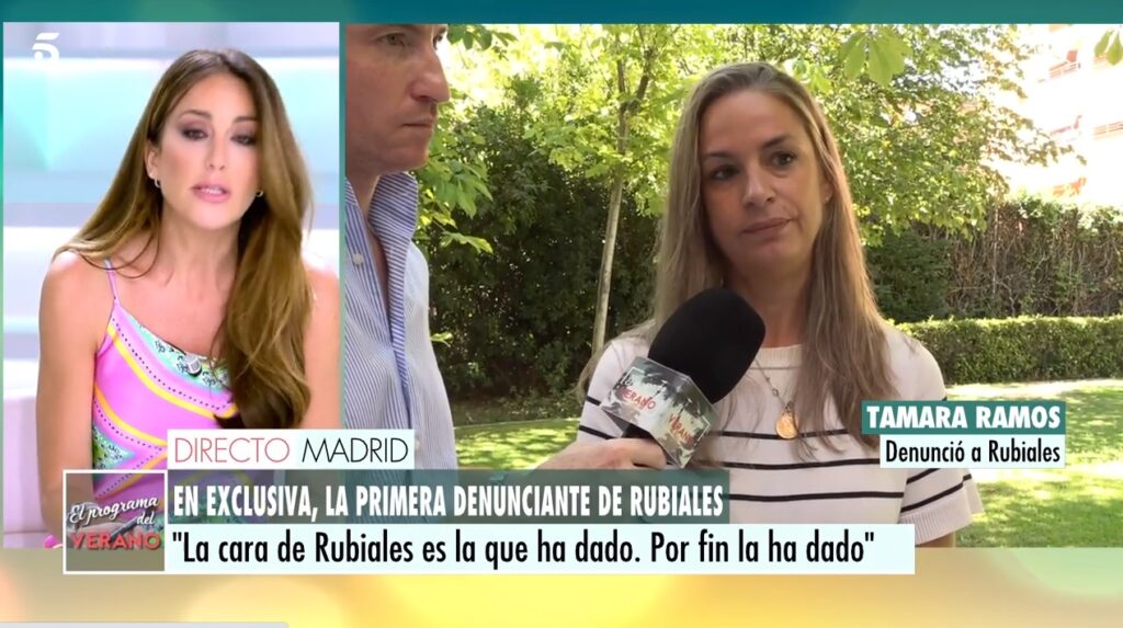 Tamara Ramos denunció a Luis Rubiales por humillaciones