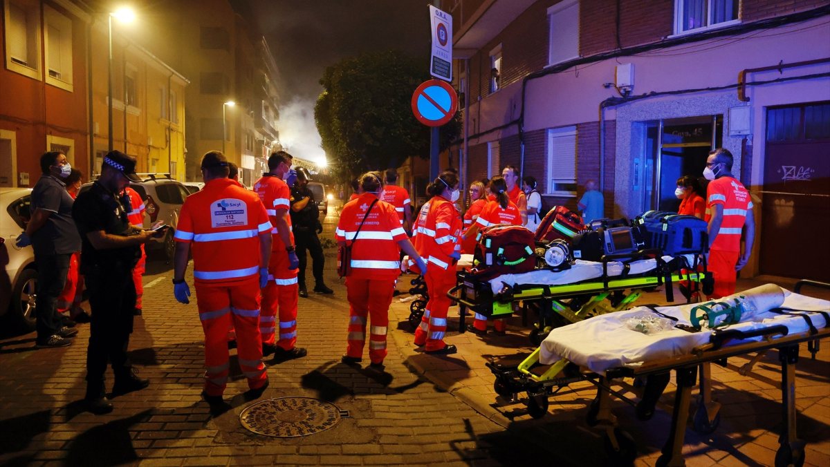 Hallan el cadáver de la mujer desaparecida tras la explosión en un edificio de Valladolid