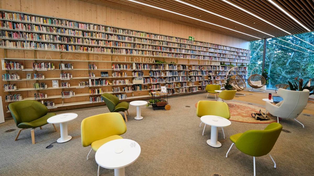 Así es la mejor biblioteca del mundo, la Gabriel García Márquez de Barcelona