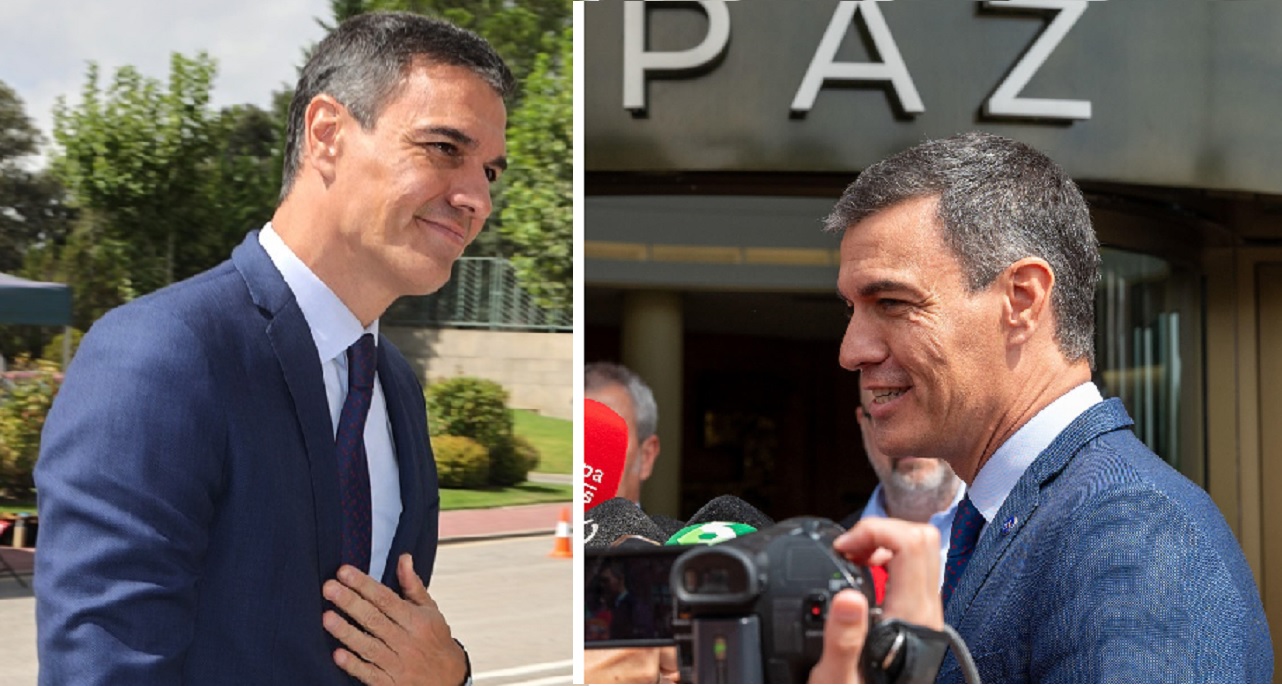 El presidente del Gobierno, Pedro Sánchez, acude al tanatorio a despedir a María Teresa Campos