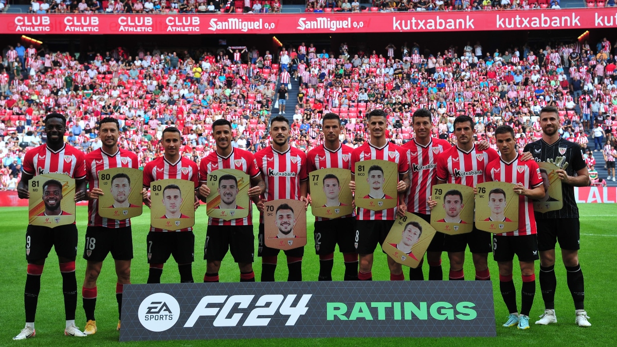 Los jugadores del Athletic piden no tener la bandera de España en los nuevos cromos de EA Sports de LaLiga