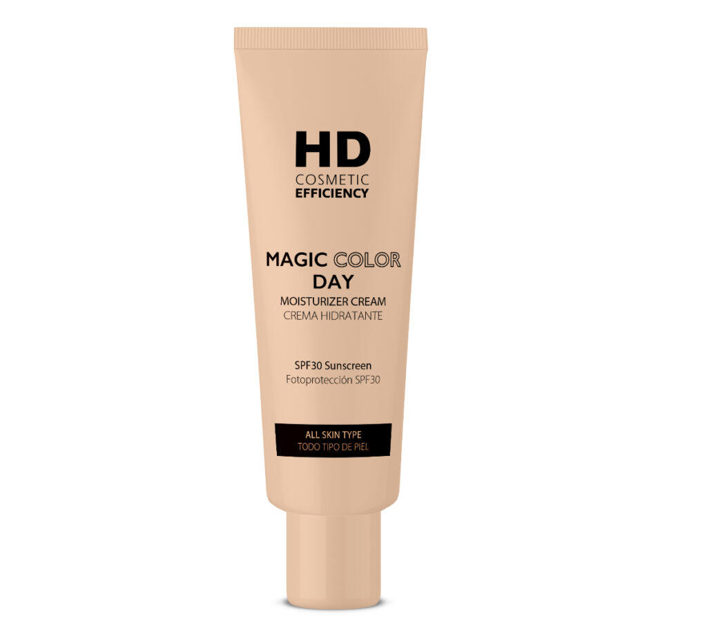 Crema con color y SPF Magic color day, de HD Cosmetic Efficiency