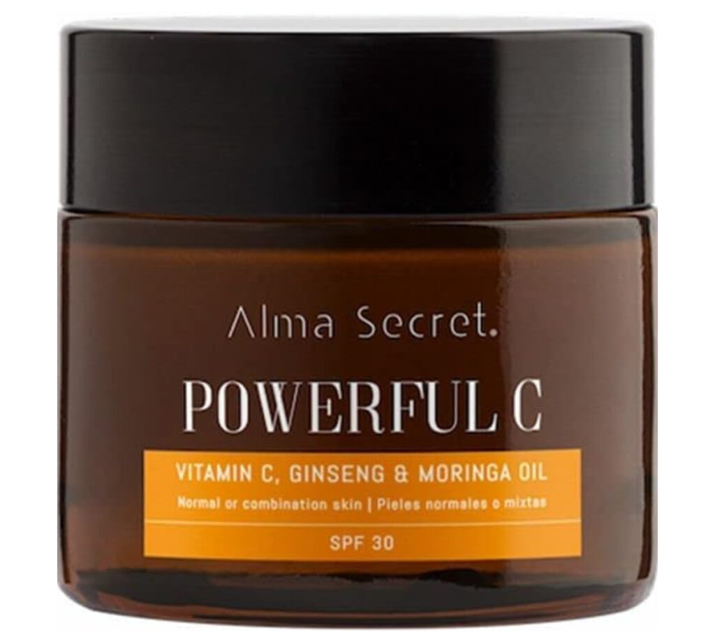 Crema antiearrugas con vitamina C Powerful C, de Alma Secret