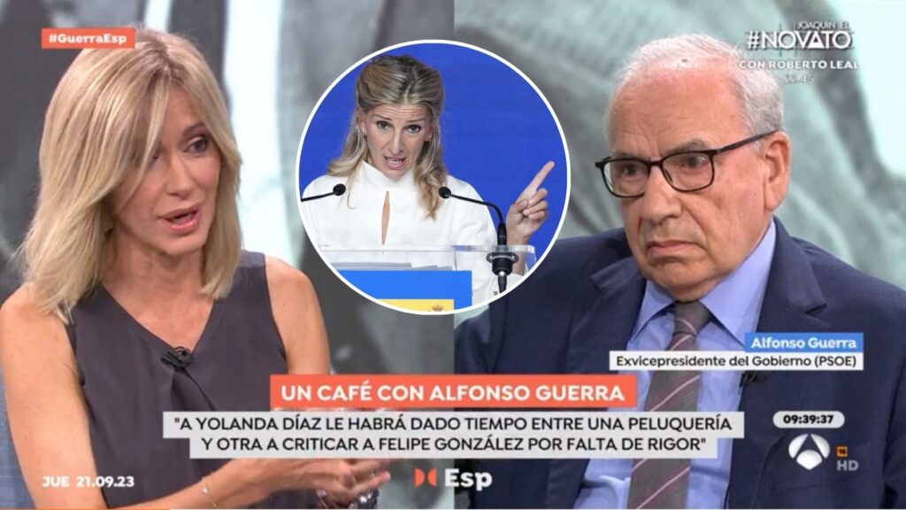 La Respuesta De Yolanda Díaz A Alfonso Guerra Tras Decir Que "le Dedica ...