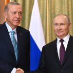 El presidente turco, Recep Tayyip Erdogan, y el presidente ruso Vladimir Putin
