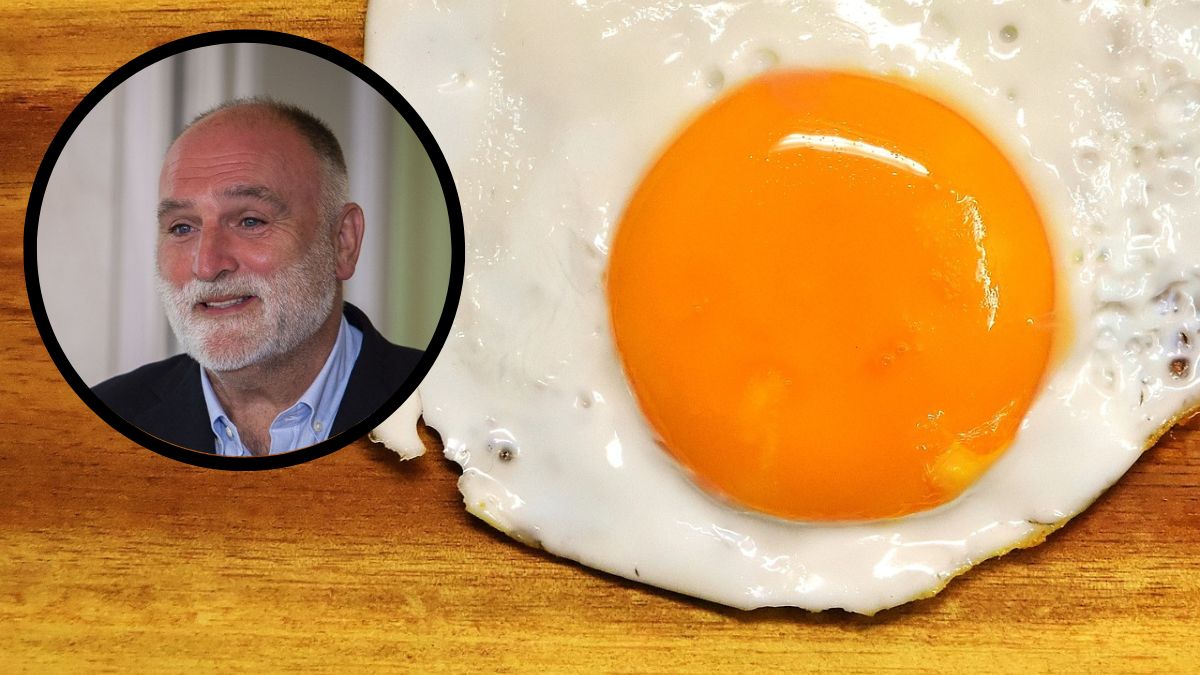 José Andrés explica el secreto para hacer huevos fritos: ni la temperatura del aceite ni la sartén