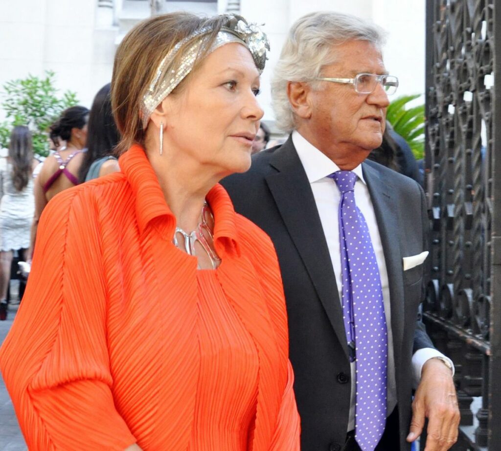 Pepe Domingo Castaño y su mujer, María Teresa Vega