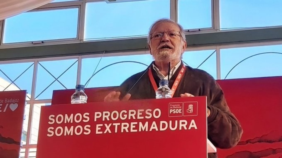 El expresidente de la Junta de Extremadura y exsecretario general del PSOE en la comunidad, Juan Carlos Rodríguez