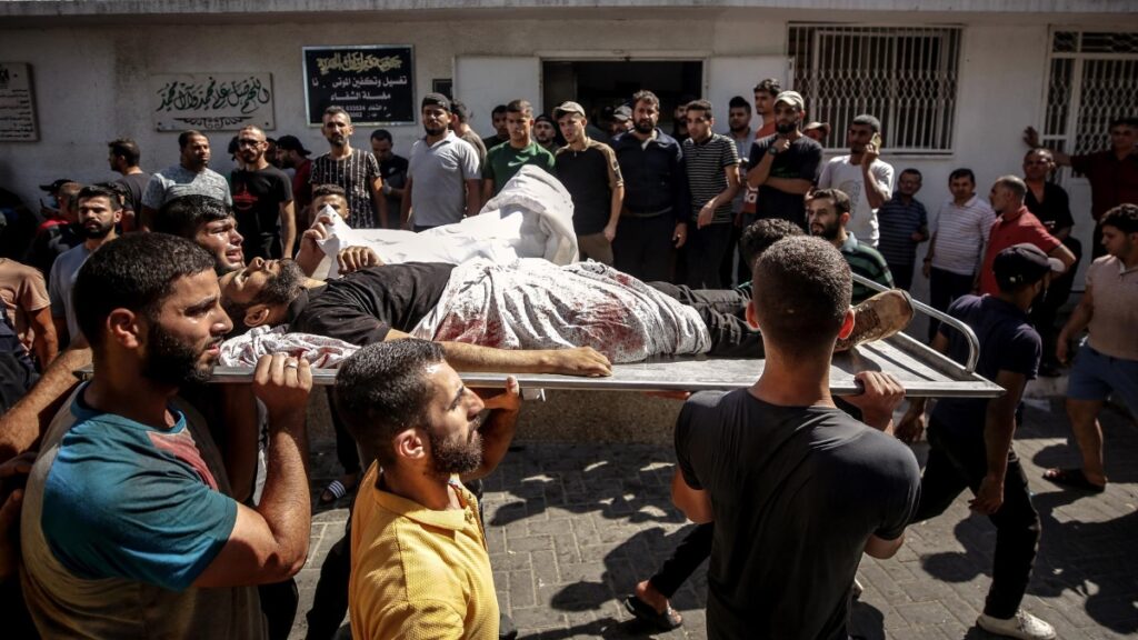 Al menos 161 palestinos muertos y 931 heridos por el contraataque israelí en la Franja de Gaza