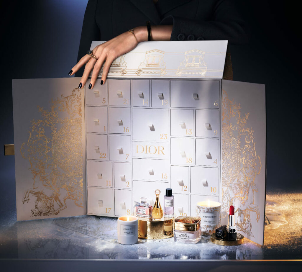 Calendario de adviendo de belleza de Dior
