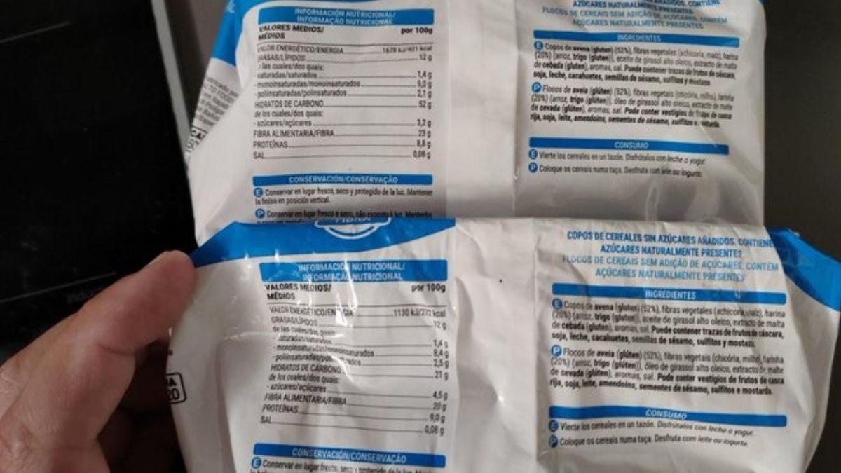 Mercadona tiene un error en el etiquetado: cómo pasa el mismo producto de 272 a 401 calorías