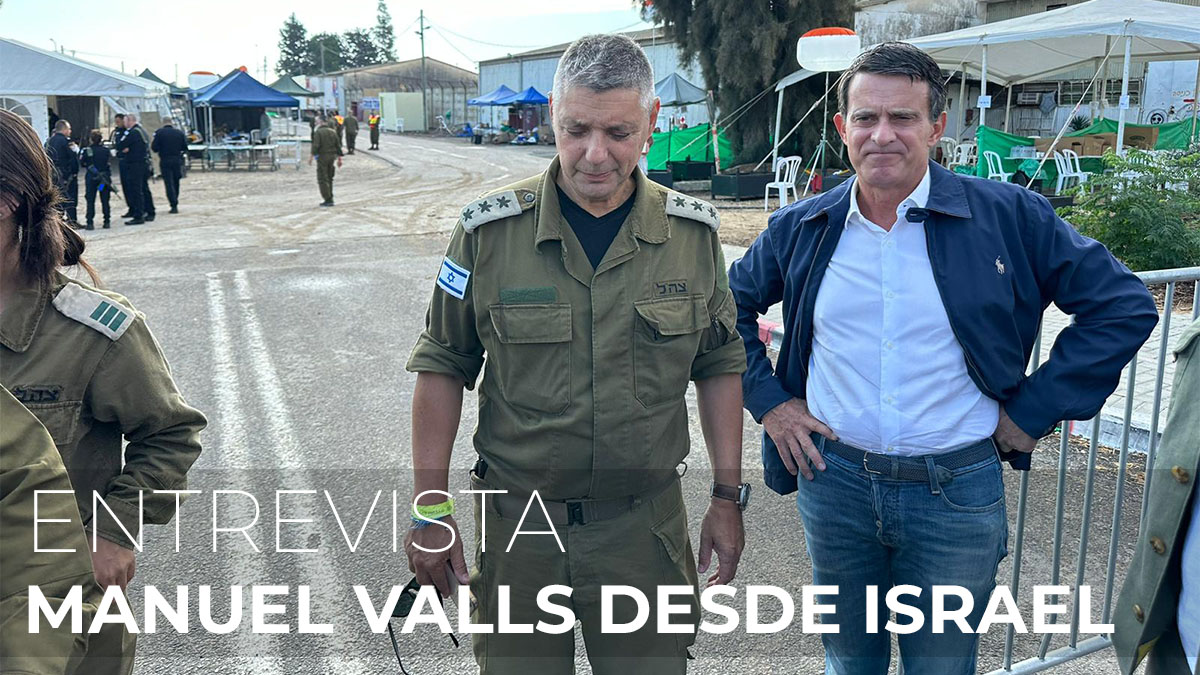 Manuel Valls: "¿Cómo puede gobernar el PSOE con un partido complaciente con Hamás y que no apoya a Ucrania?"