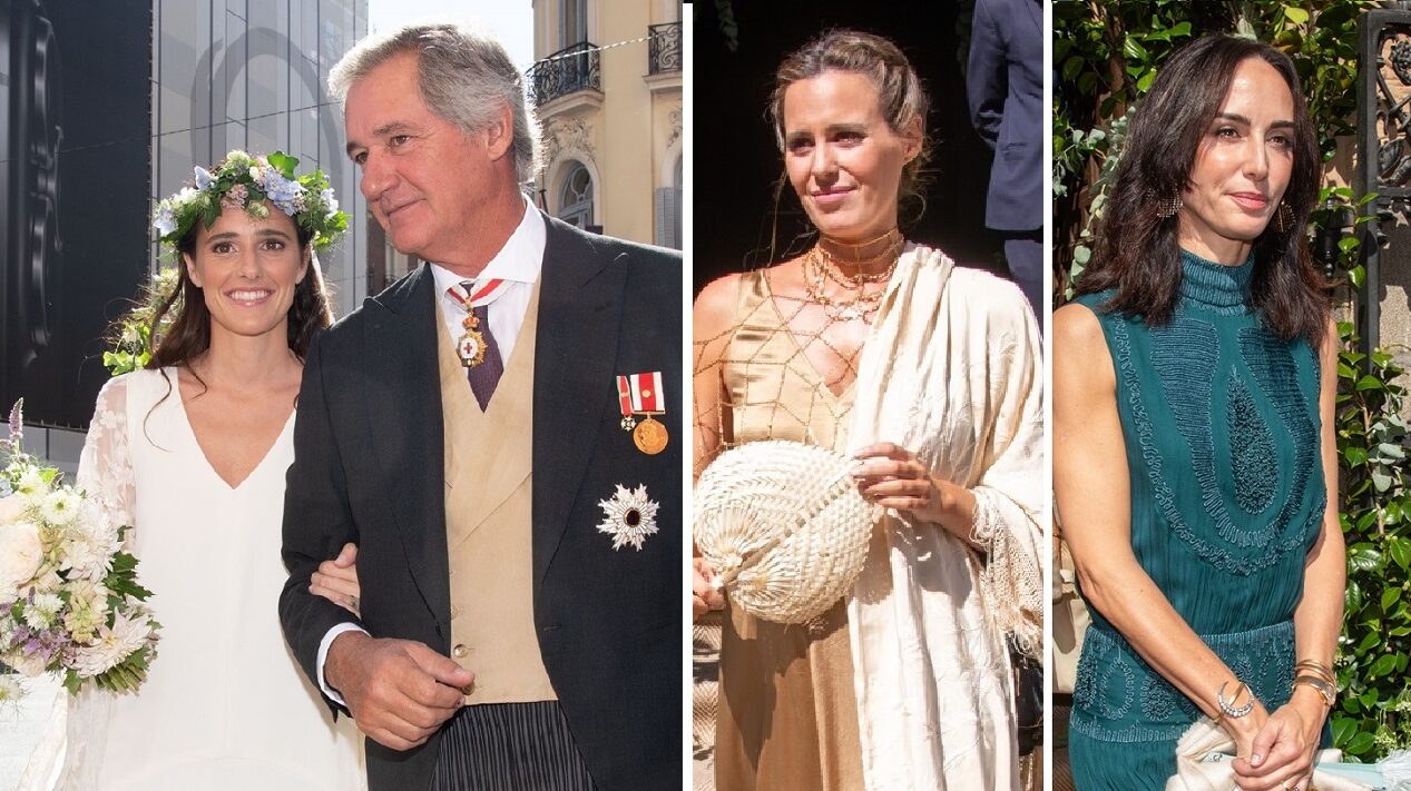Los detalles y looks de la boda de Clotilde Entrecanales y Antonio Espinosa de los Monteros