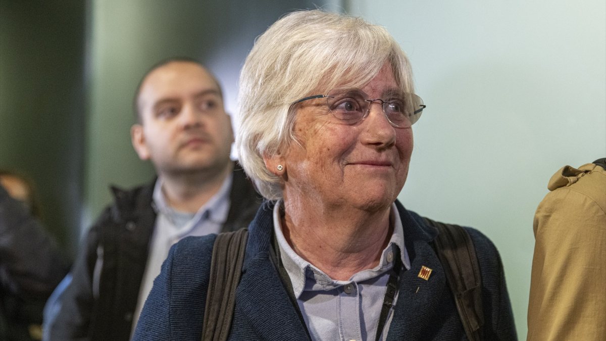 La exconsellera de Educación de la Generalitat y ahora eurodiputada por Junts, Clara Ponsatí 