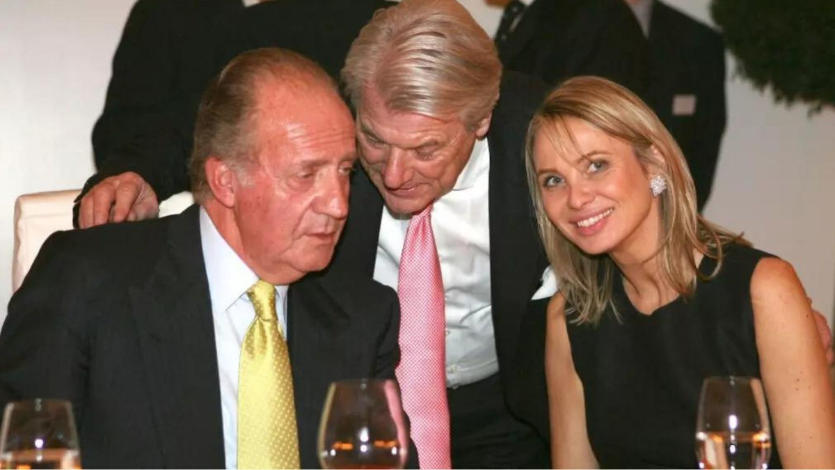 Corinna Larsen y el rey Juan Carlos