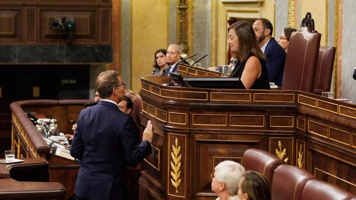 El PP denuncia que Armengol evitará la comparecencia de Sánchez en el Congreso hasta su investidura