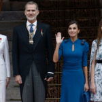 La princesa Leonor, el rey Felipe, la reina Letizia y la infanta Sofía