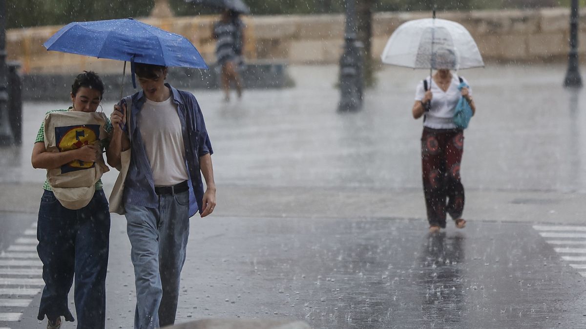 Fin al calor: la Aemet avisa de un cambio de tiempo y lluvias