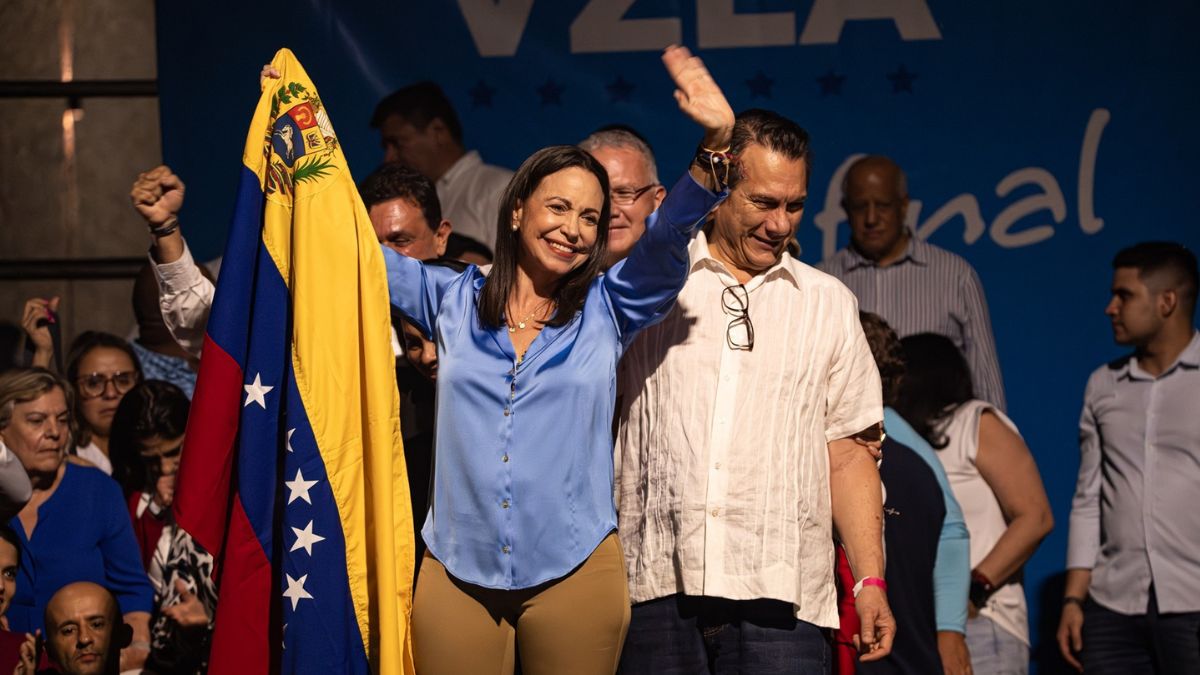 María Corina Machado, la líder electa de la oposición en Venezuela
