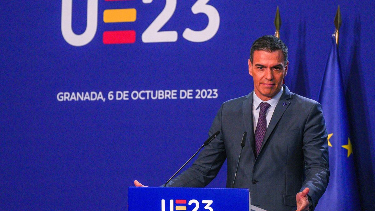 Pedro Sánchez comparece ante la prensa por la cumbre europea de Granada