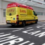 Ambulancia del SAMU en Alicante