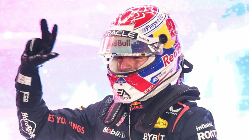 Verstappen lo vuelve a hacer: se convierte en campeón del mundo por tercera vez con el sprint de Catar