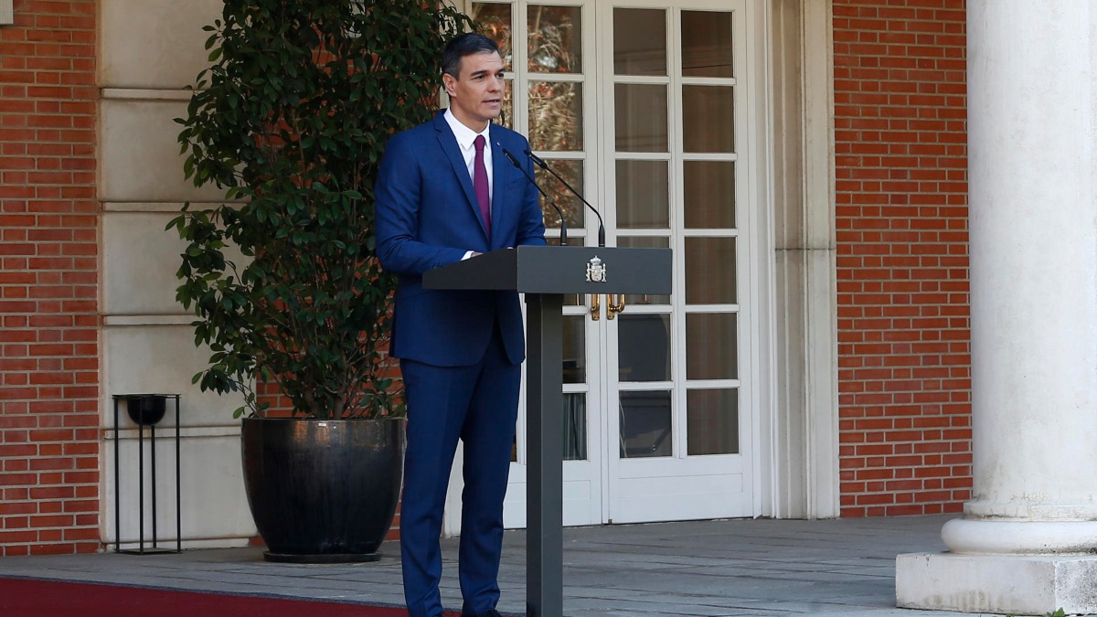 Sánchez comparece para comunicar oficialmente la composición del nuevo Gabinete