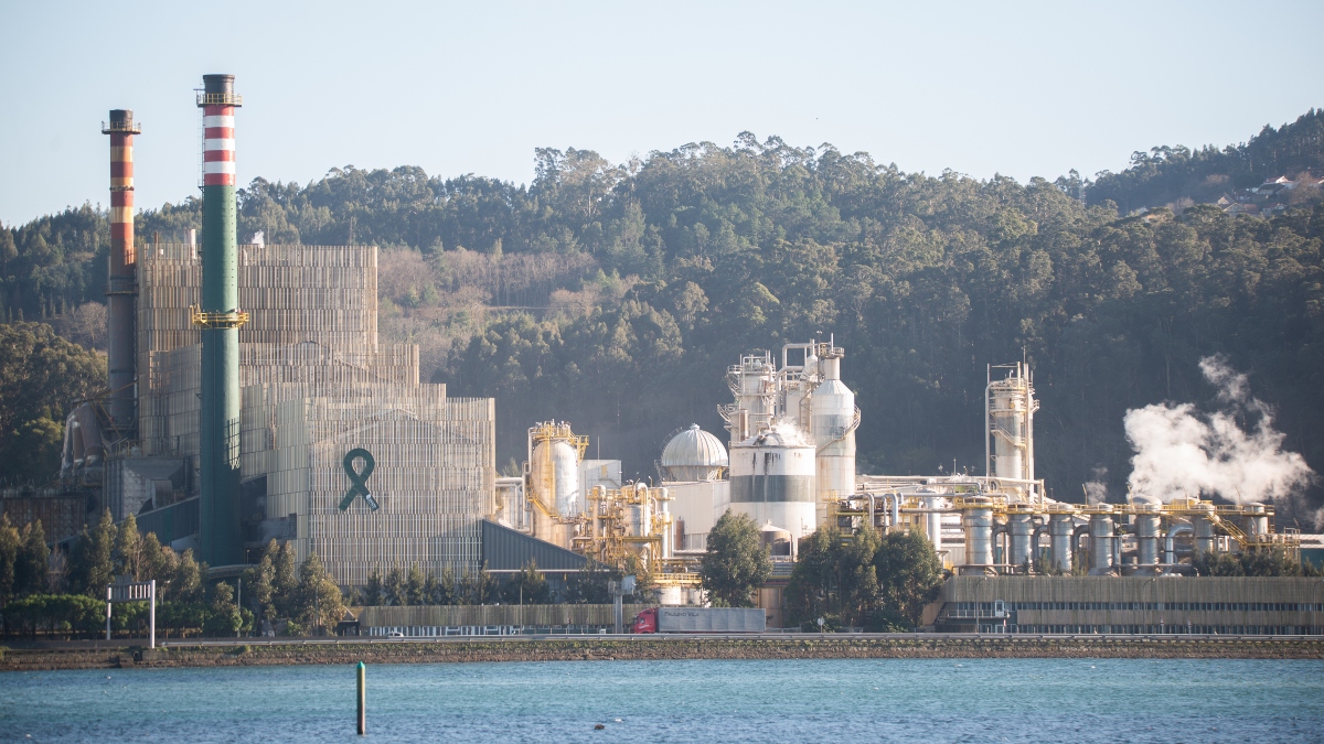 Un complejo industrial en Galicia