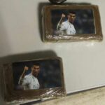 El hachís con la fotografía de Cristiano Ronaldo