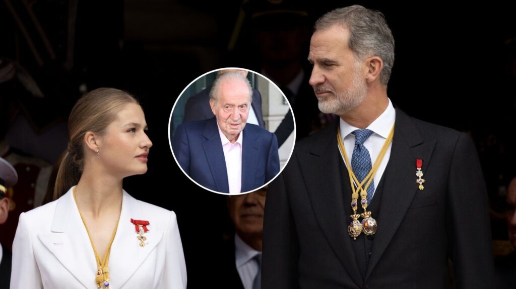 Cử chỉ đầy cảm xúc mà Công chúa Leonor dành cho Vua Juan Carlos I, khiến Vua Felipe VI phải ngạc nhiên