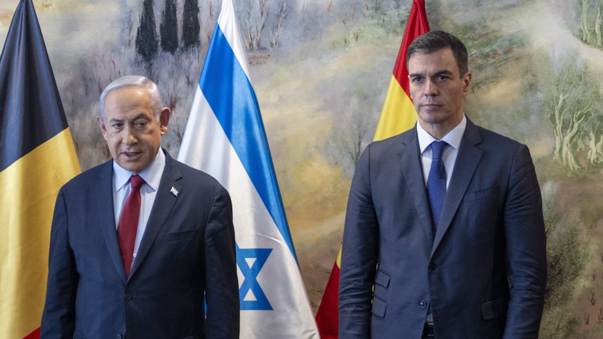 Benjamin Netanyahu y Pedro Sánchez